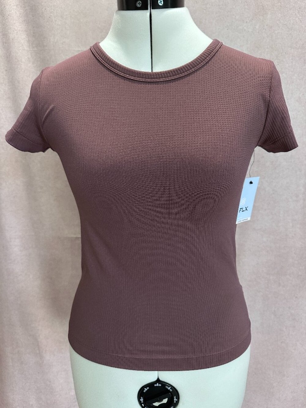 FLX Ribbed Active Shirt, Small